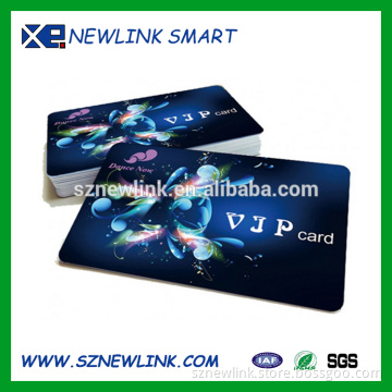Glossy Full Color Offset /Silk Screen Printing Business/VIP/ Membership/Gift/Loyalty PVC Card